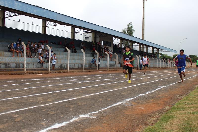 Atletismo abriu nessa segunda os Jogos Intercolegiais 2024 em Amambai