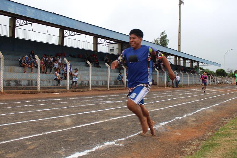 Atletismo abriu nessa segunda os Jogos Intercolegiais 2024 em Amambai