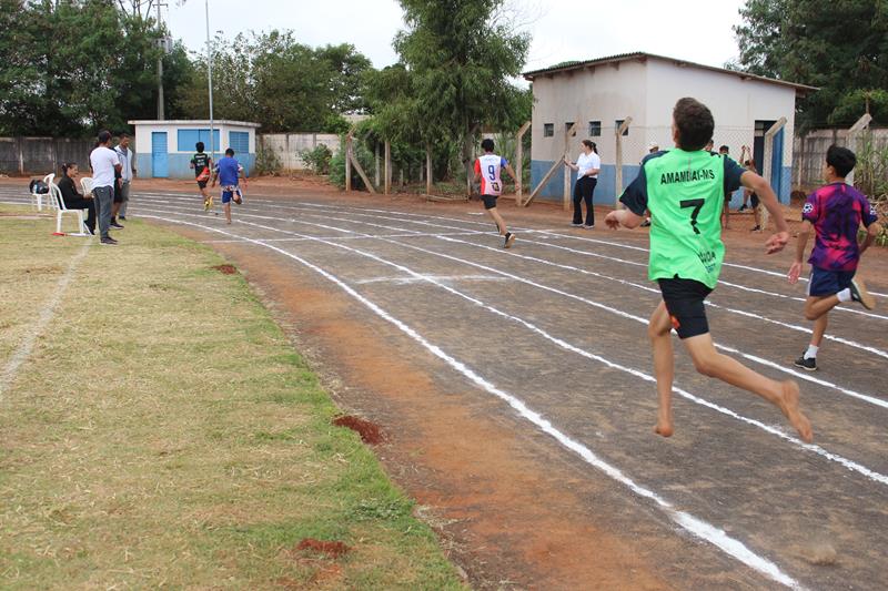 Atletismo abriu nessa segunda os Jogos Intercolegiais 2024 em Amambai