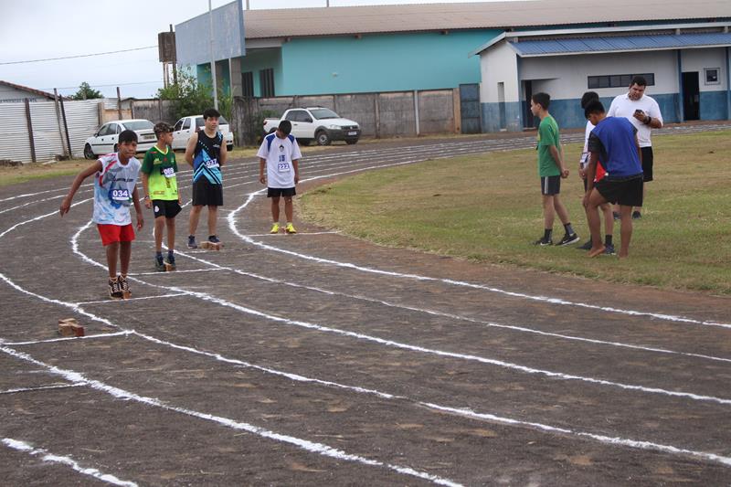 Atletismo abriu nessa segunda os Jogos Intercolegiais 2024 em Amambai