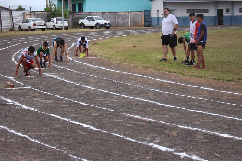 Atletismo abriu nessa segunda os Jogos Intercolegiais 2024 em Amambai