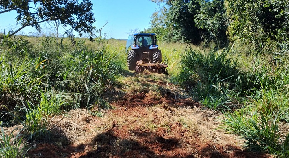 Prefeitura executa ações de reconstrução dos acessos ao Parque Natural Municipal de Naviraí