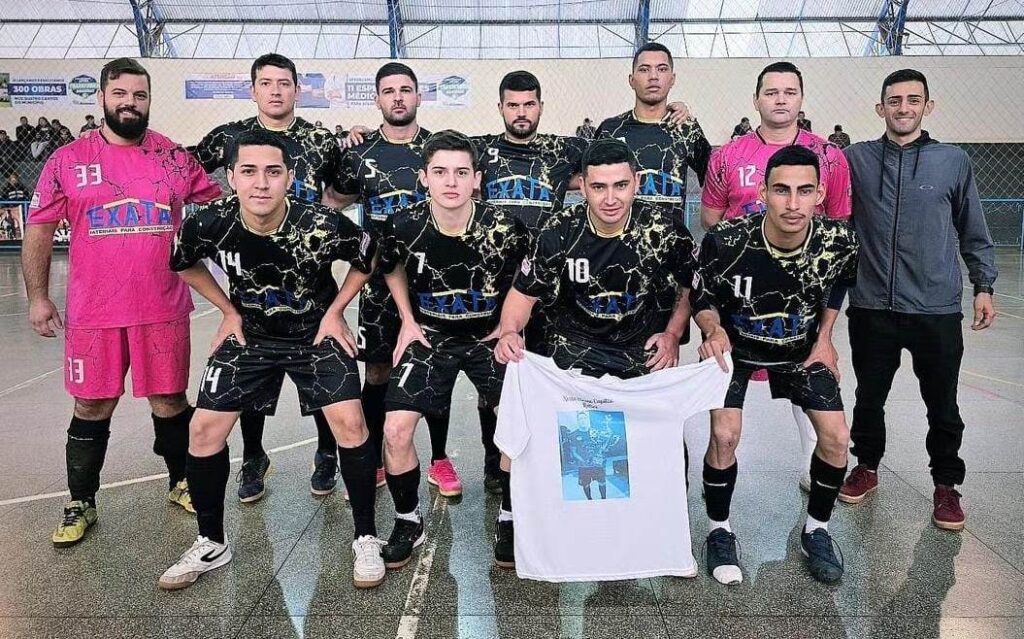 Coró Motos/Aldeia Limão Verde é campeão do torneio de futsal em prol a Casa da Sopa em Amambai