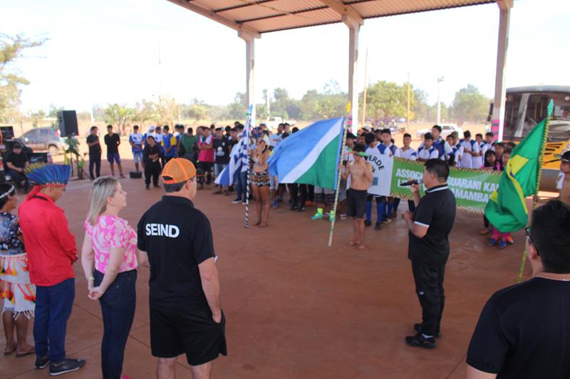 Abertura da 1ª Copa Terrão de Futebol masculino e feminino em Amambai