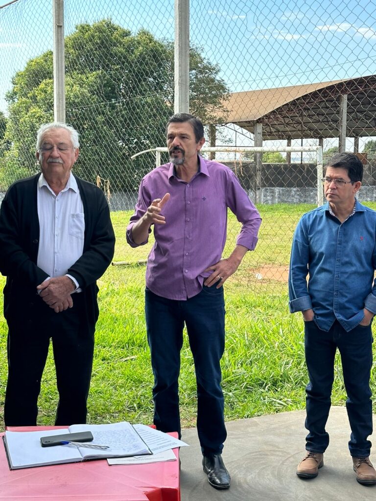 Sérgio Barbosa participa da cerimônia de posse da nova diretoria da Associação de Moradores do Jardim Panorama