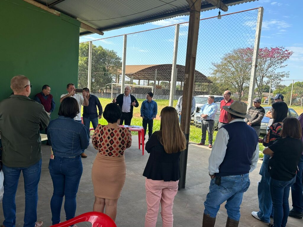 Sérgio Barbosa participa da cerimônia de posse da nova diretoria da Associação de Moradores do Jardim Panorama