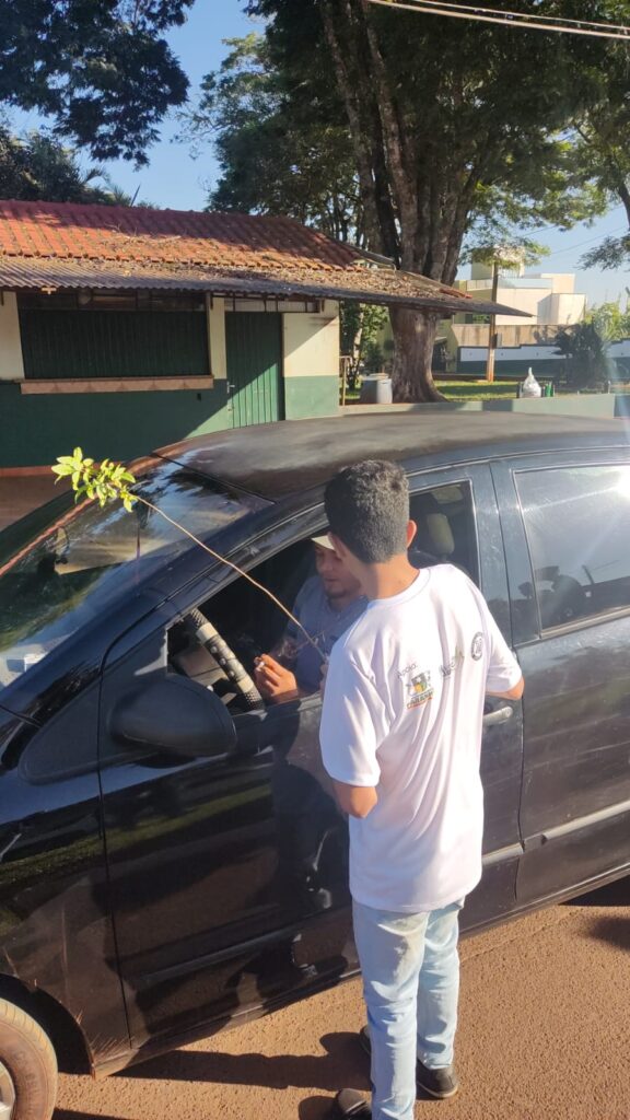 Alunos da E.M. Dr. Mitsuro Saito participaram do "Projeto de Ações Ecológicas" em Paranhos