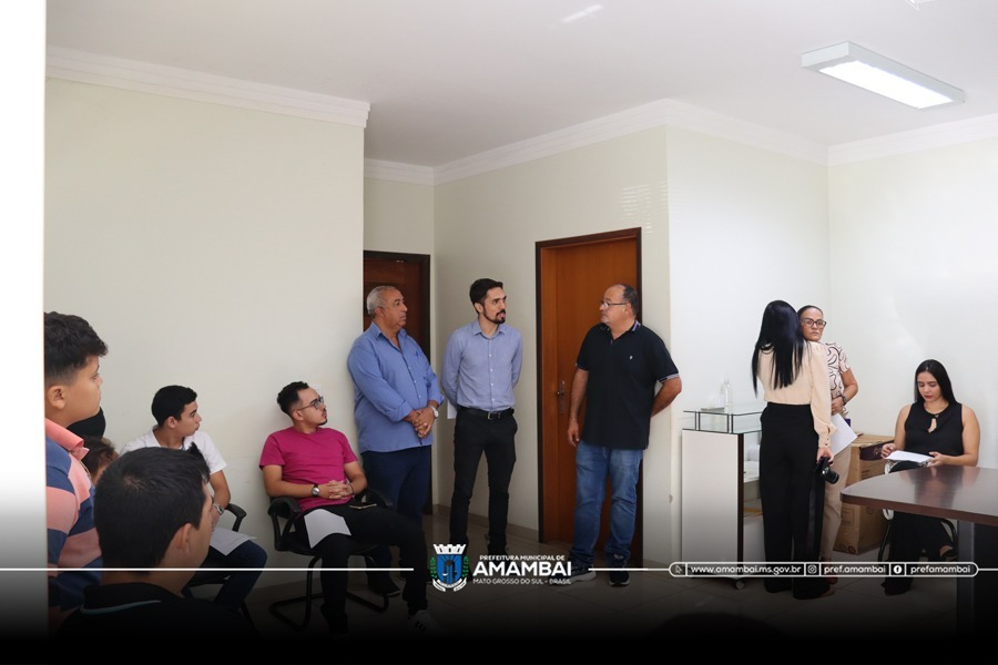 Prefeitura de Amambai dá boas-vindas a novos servidores concursados