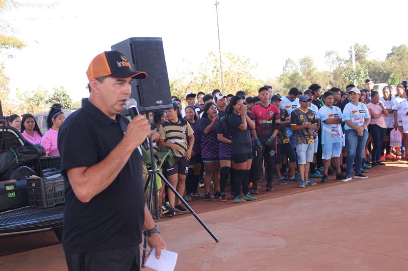 Abertura da 1ª Copa Terrão de Futebol masculino e feminino em Amambai