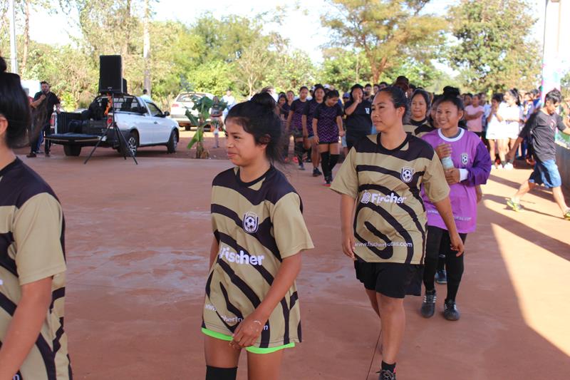 Abertura da 1ª Copa Terrão de Futebol masculino e feminino em Amambai