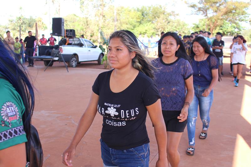 Abertura da 1ª Copa Terrão de Futebol masculino e feminino em Amambai