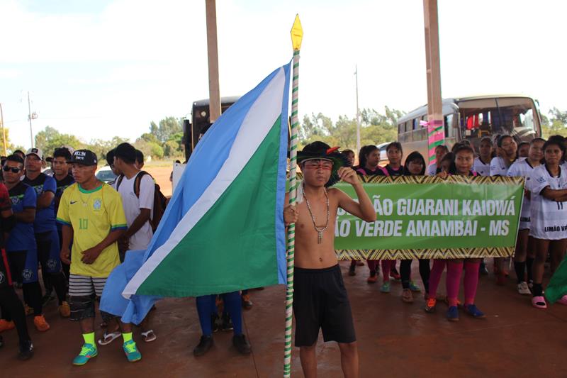 Abertura da 1ª Copa Terrão de Futebol masculino e feminino em Amambai