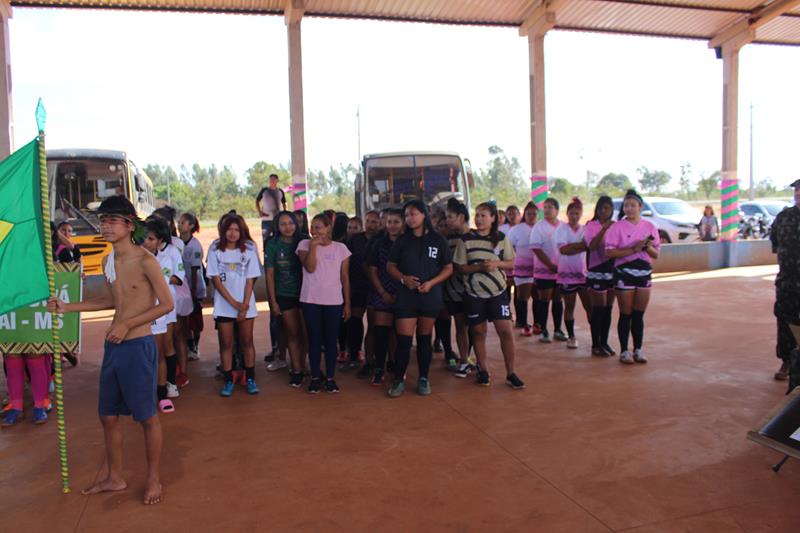 Abertura da 1ª Copa Terrão de Futebol masculino e feminino em Amambai