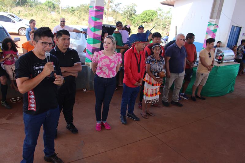 Abertura da 1ª Copa Terrão de Futebol masculino e feminino em Amambai