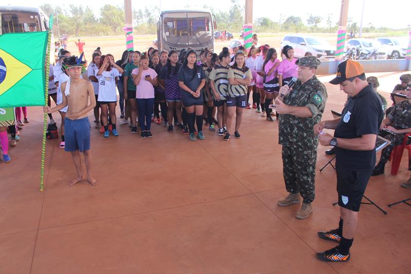 Abertura da 1ª Copa Terrão de Futebol masculino e feminino em Amambai