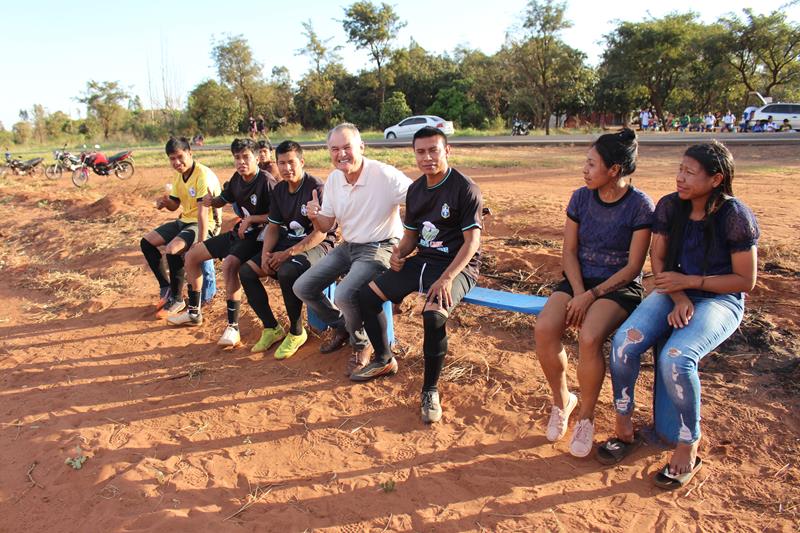 Com grande sucesso Seind abriu 1ª Copa Terrão de Futebol em Amambai