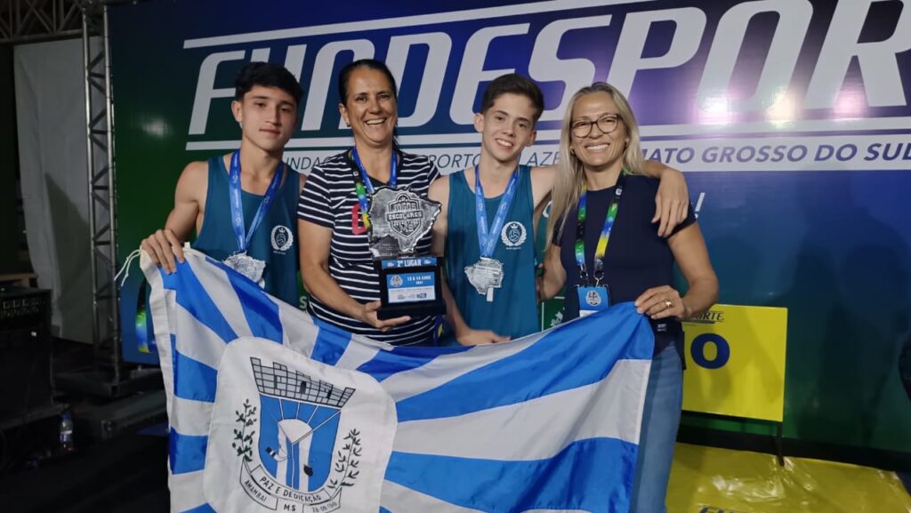 Atletas de Amambai brilham nos Jogos Escolares da Juventude em Campo Grande