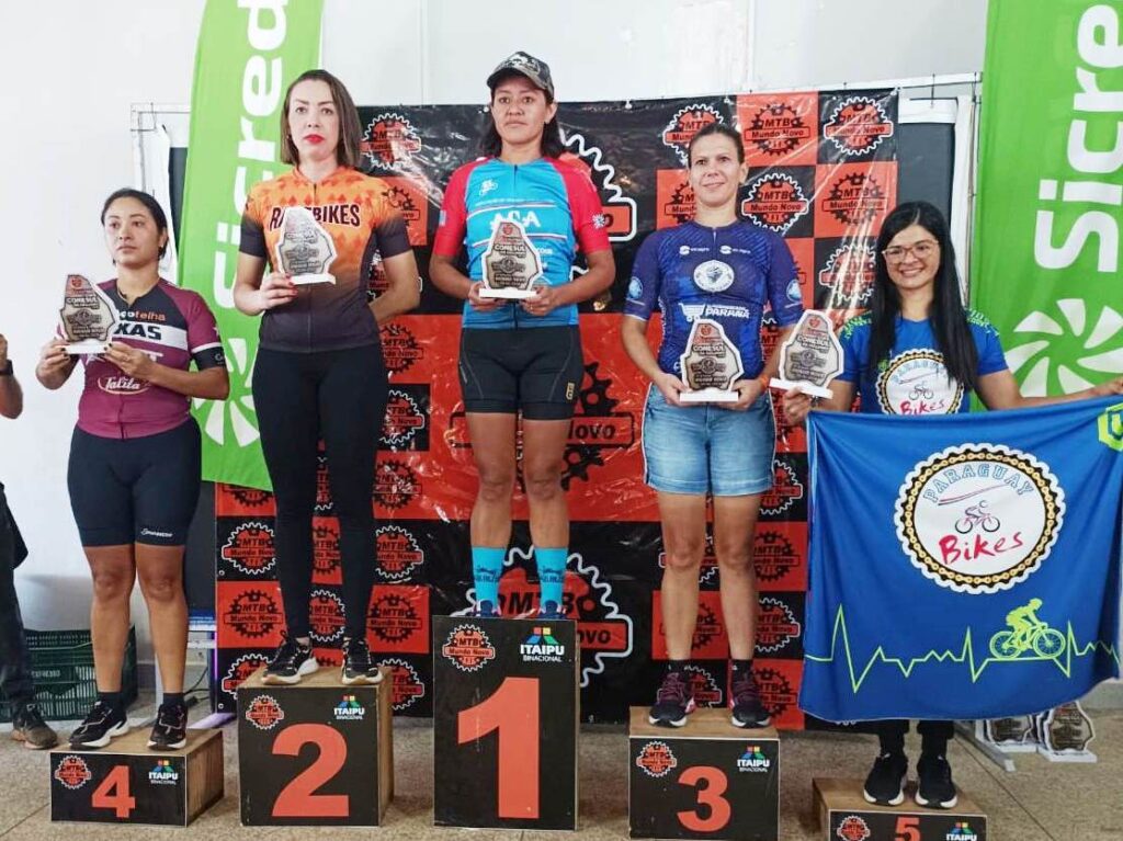 Ciclistas de Amambai brilham na 4ª Etapa do Conesul de MTB em Mundo Novo