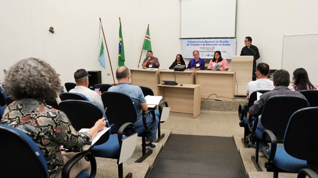 Prefeitura de Naviraí promoveu a 2ª Conferência Municipal de Gestão do Trabalho e da Educação na Saúde