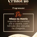 40ª Festa de São Cristóvão promete dia de celebrações, esportes e música