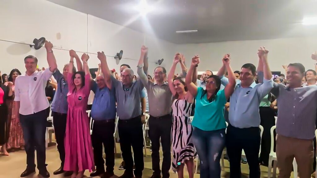 Gordo da Tigre e Pipoca fazem lançamento de pré-candidaturas a prefeito e vice em Caarapó