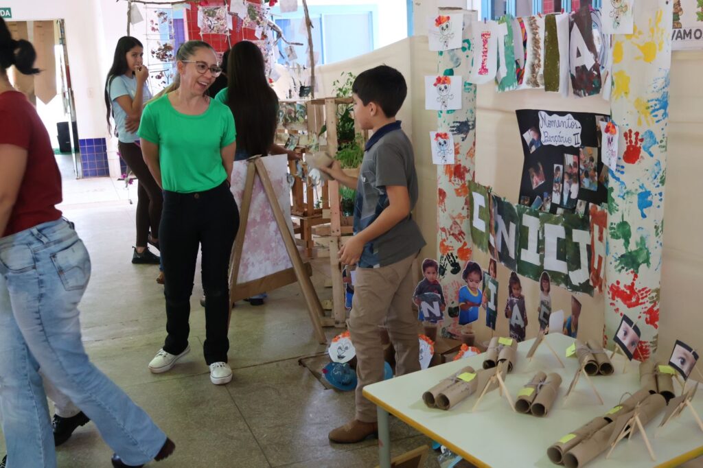 1ª Mostra Pedagógica foi realizada no CEI Cláudia do Nascimento em Tacuru