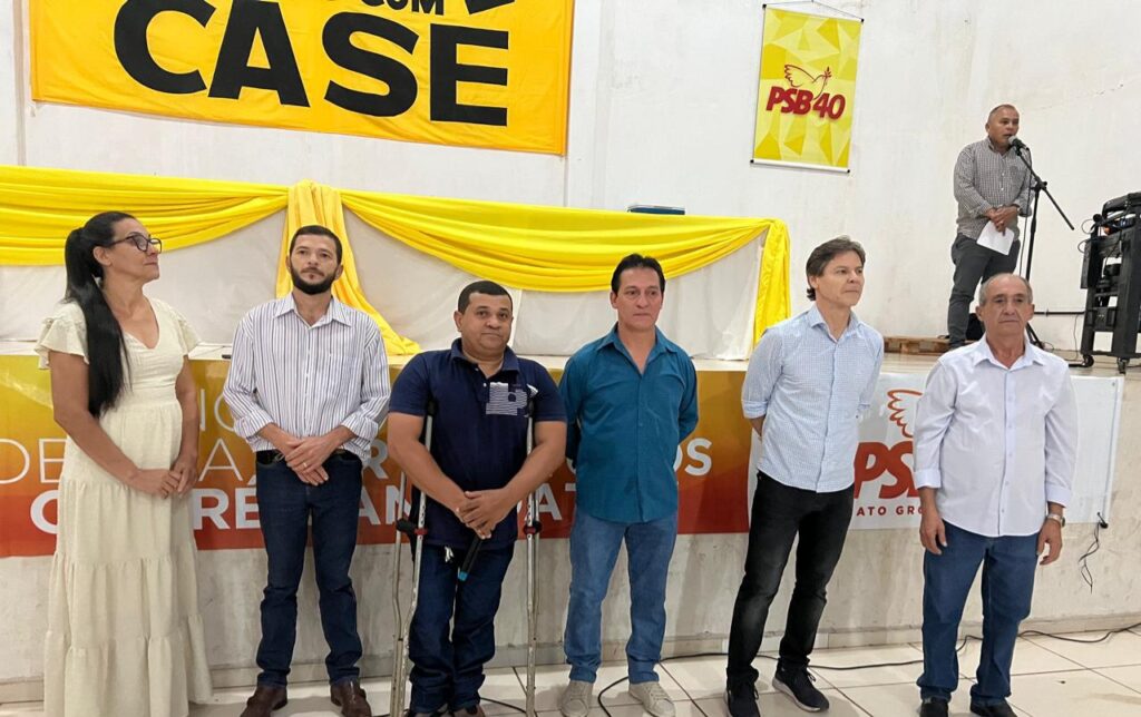 Com união de quatro partidos "até o momento", PSB lança Casé como pré-candidato a prefeito em Sete Quedas