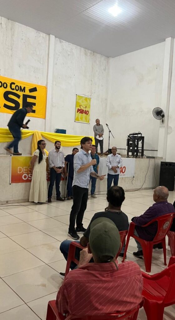 Com união de quatro partidos "até o momento", PSB lança Casé como pré-candidato a prefeito em Sete Quedas