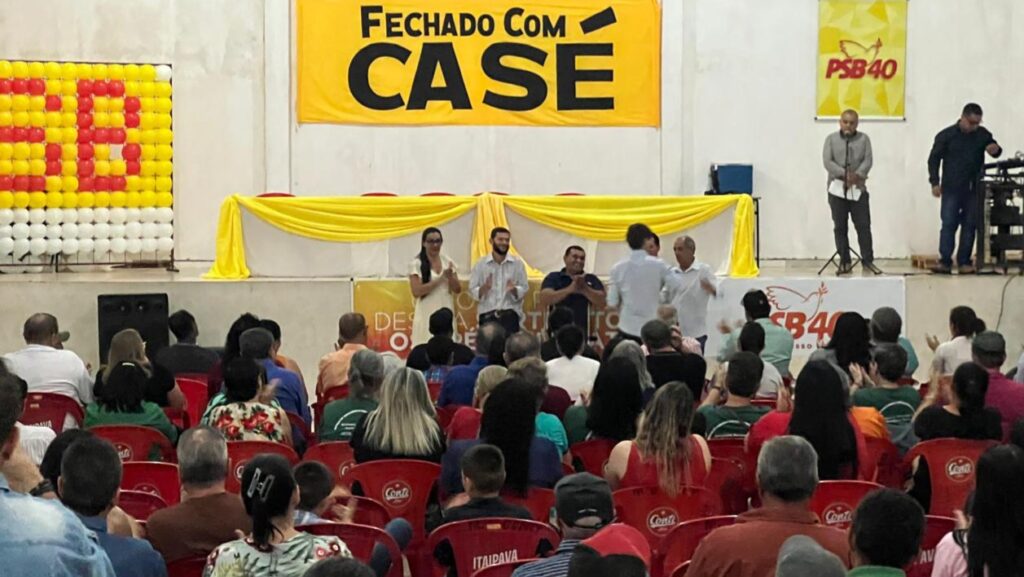 Com união de quatro partidos "até o momento", PSB lança Casé como pré-candidato a prefeito em Sete Quedas