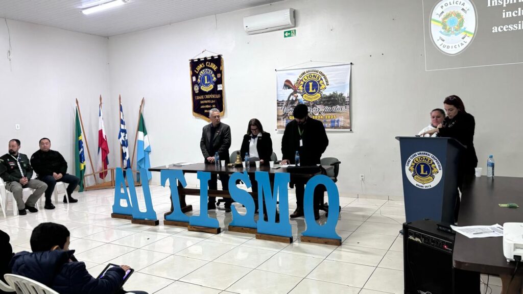 Palestra do projeto “Polícia Judicial Amiga dos Autistas” foi realizada em Amambai