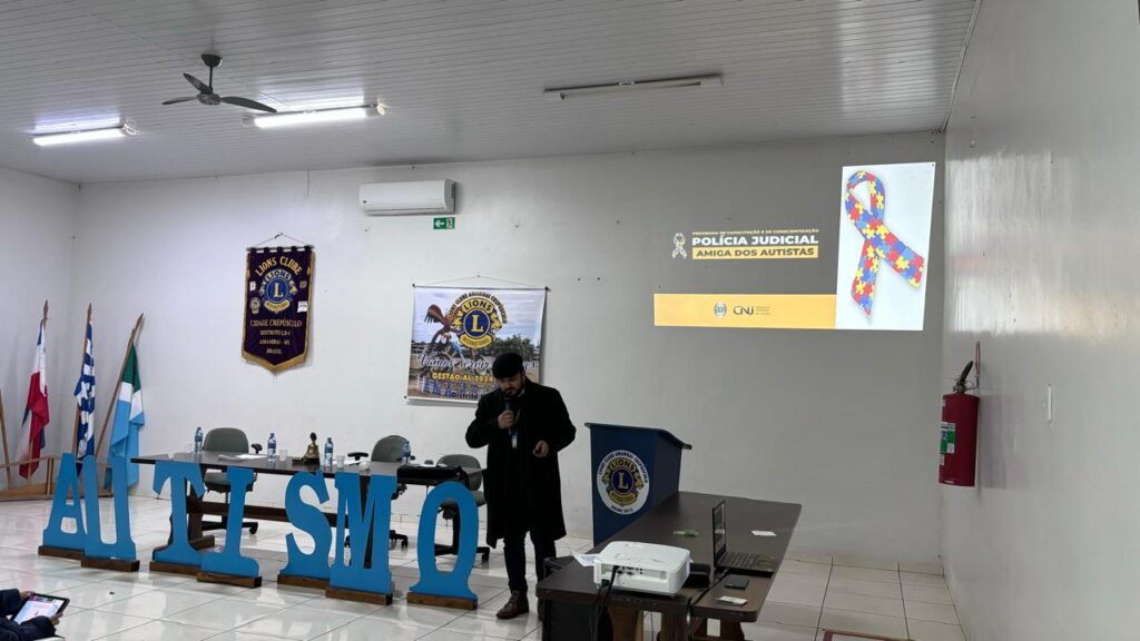 Palestra do projeto “Polícia Judicial Amiga dos Autistas” foi realizada em Amambai