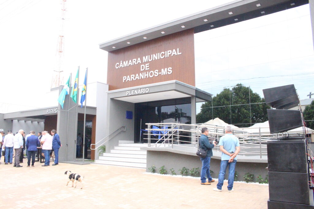 Inauguração da nova sede da Câmara Municipal de Paranhos