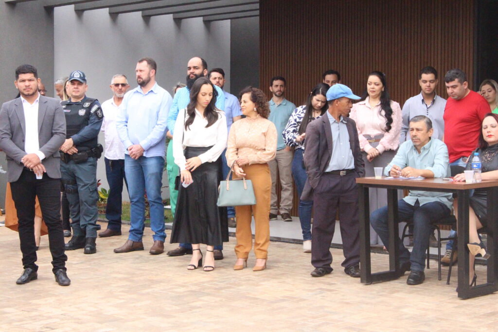 Inauguração da nova sede da Câmara Municipal de Paranhos