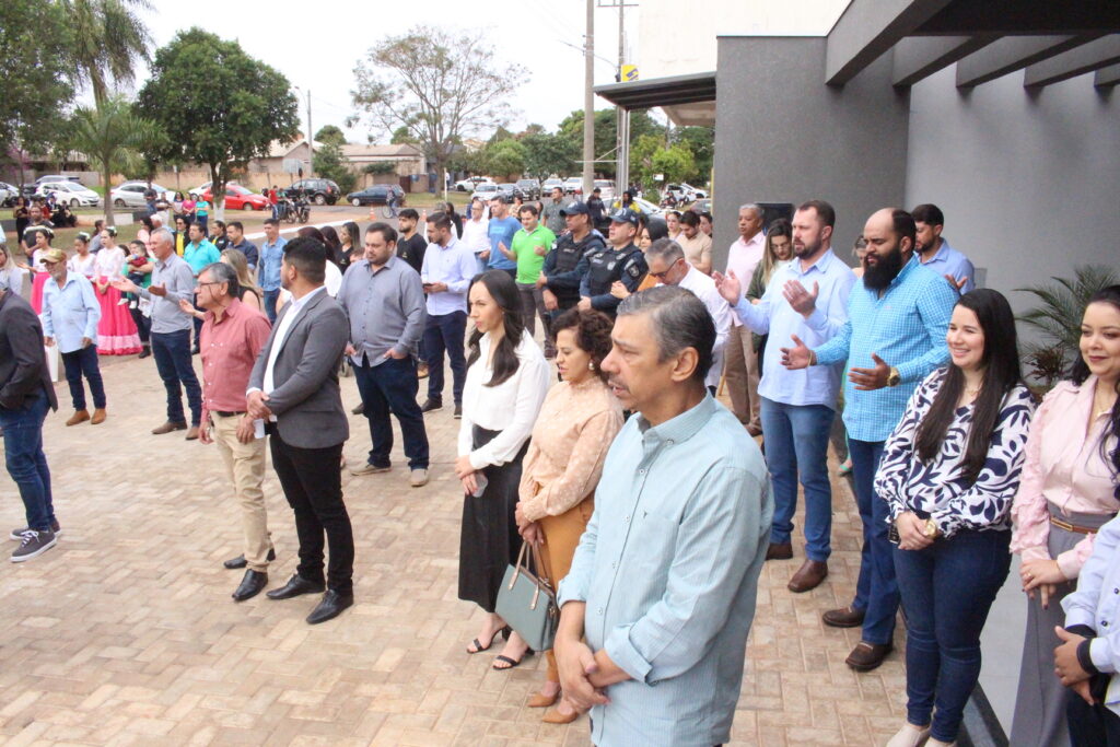 Inauguração da nova sede da Câmara Municipal de Paranhos