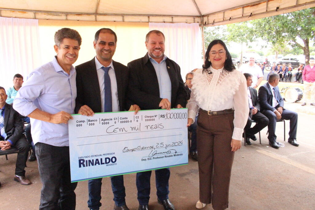 Inauguração da nova sede da Câmara Municipal de Paranhos