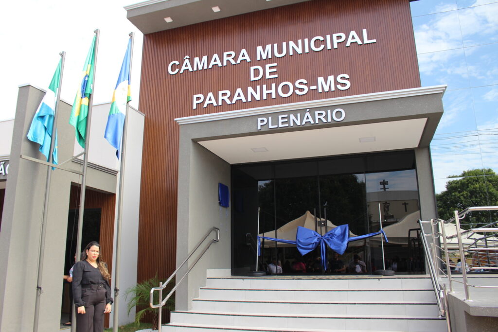 Inauguração da nova sede da Câmara Municipal de Paranhos