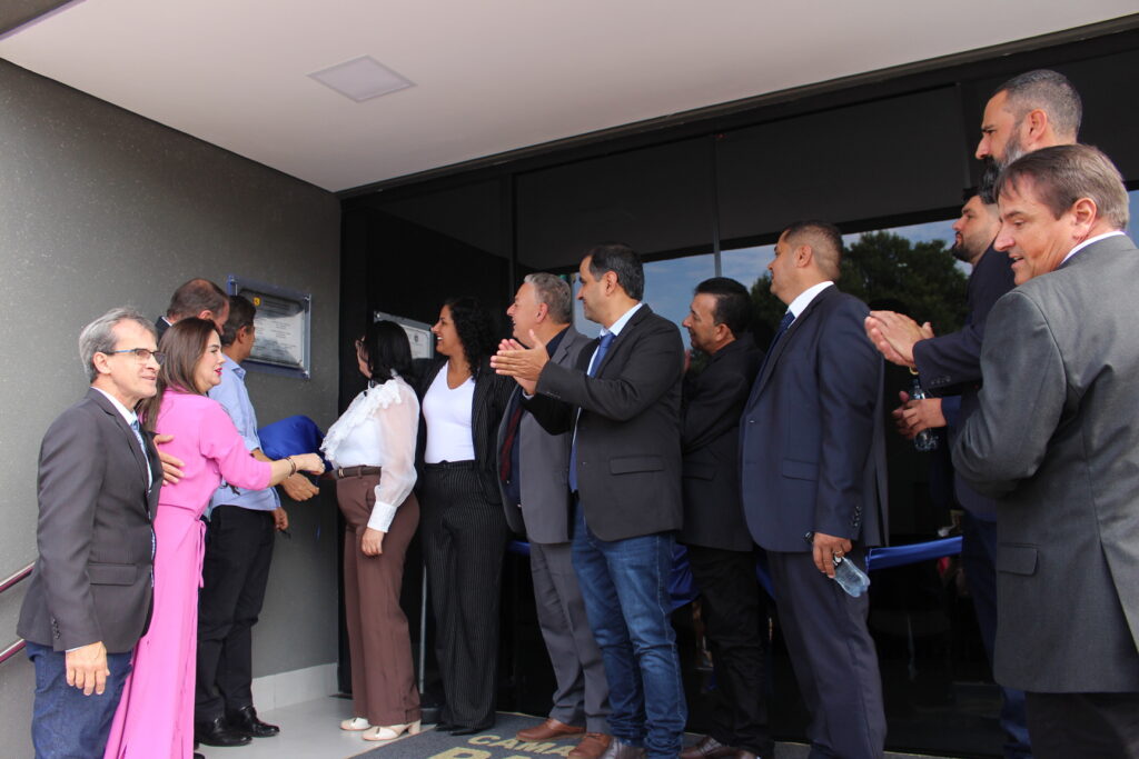 Inauguração da nova sede da Câmara Municipal de Paranhos