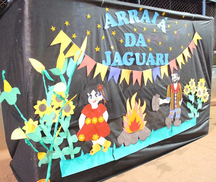 1º Arraiá da Escola Jaguari foi sucesso total em Amambai