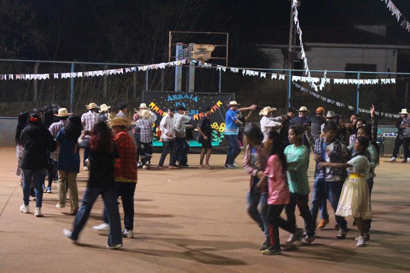 1º Arraiá da Escola Jaguari foi sucesso total em Amambai