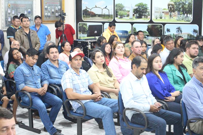 Convenção da federação PSDB/Cidadania em Tacuru. Prefeito Rogério Torquetti definido como candidato a reeleição com Zé Antônio de vice