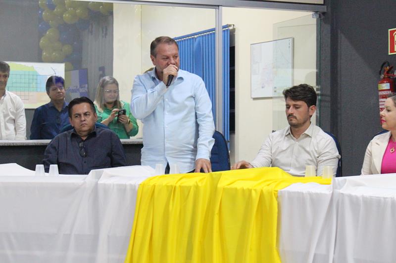 Convenção da federação PSDB/Cidadania em Tacuru. Prefeito Rogério Torquetti definido como candidato a reeleição com Zé Antônio de vice