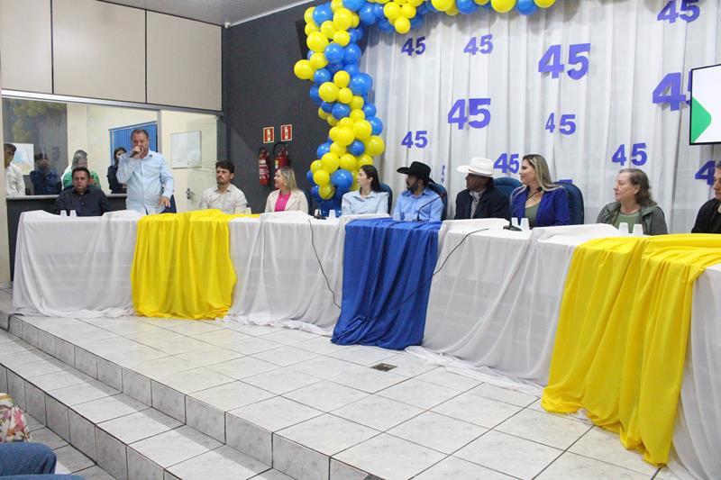 Durante convenção da Federação PSDB Cidadania em Tacuru, Rogério Torquetti é definido oficialmente pré-candidato à reeleição