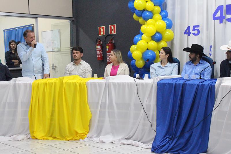 Durante convenção da Federação PSDB Cidadania em Tacuru, Rogério Torquetti é definido oficialmente pré-candidato à reeleição