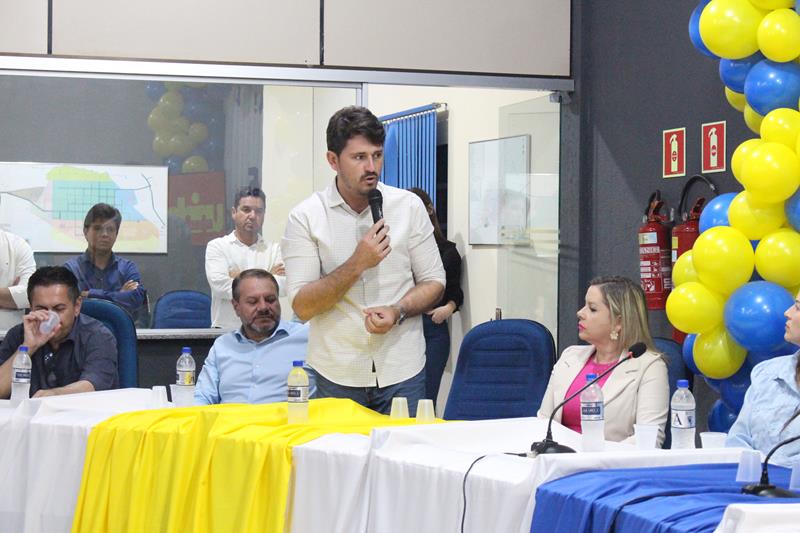 Durante convenção da Federação PSDB Cidadania em Tacuru, Rogério Torquetti é definido oficialmente pré-candidato à reeleição