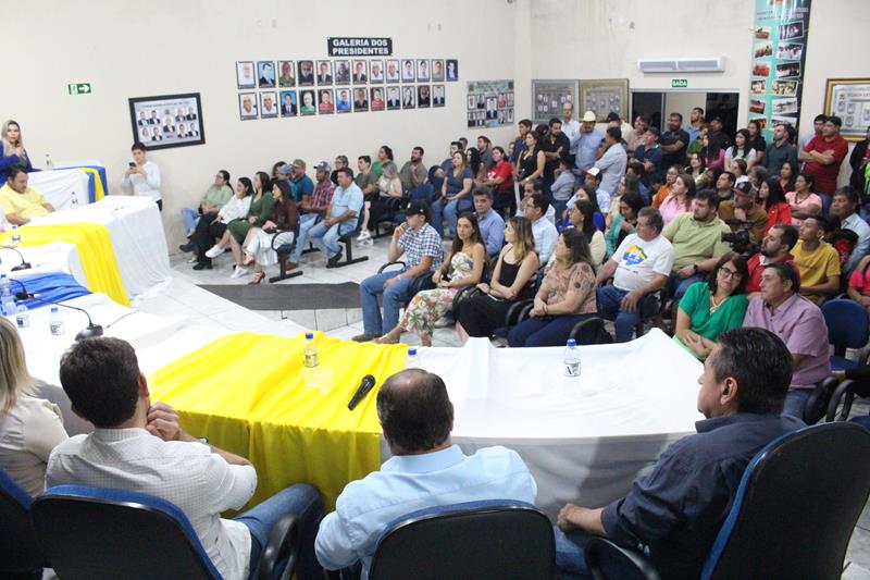 Durante convenção da Federação PSDB Cidadania em Tacuru, Rogério Torquetti é definido oficialmente pré-candidato à reeleição