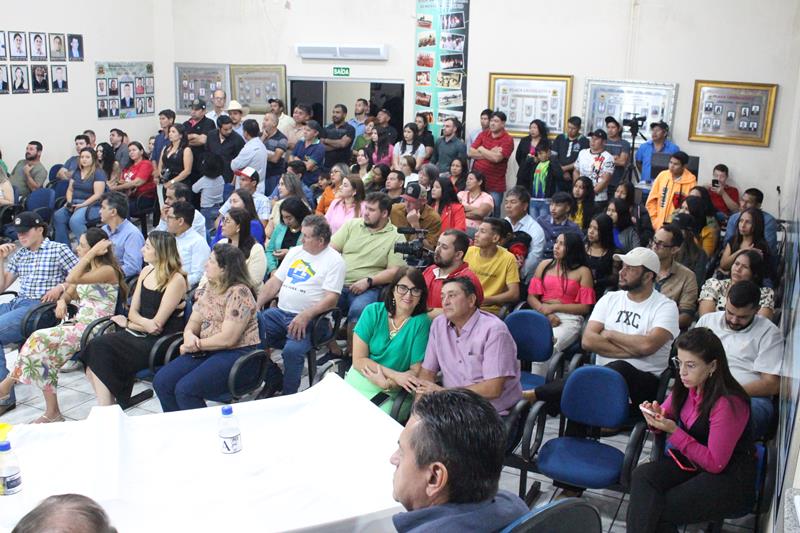 Durante convenção da Federação PSDB Cidadania em Tacuru, Rogério Torquetti é definido oficialmente pré-candidato à reeleição