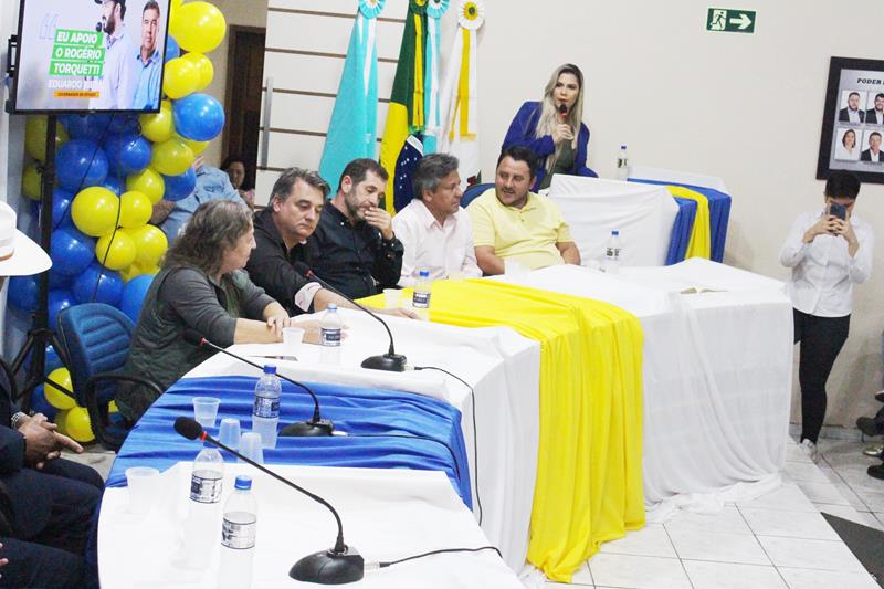 Durante convenção da Federação PSDB Cidadania em Tacuru, Rogério Torquetti é definido oficialmente pré-candidato à reeleição