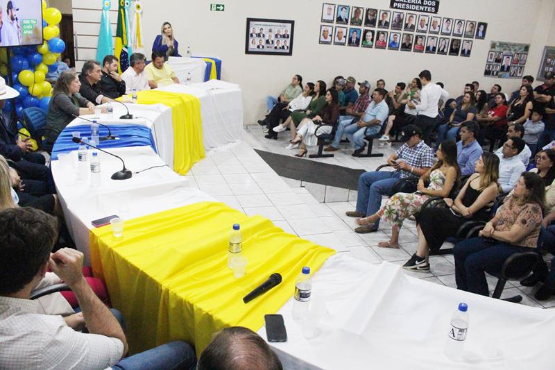 Durante convenção da Federação PSDB Cidadania em Tacuru, Rogério Torquetti é definido oficialmente pré-candidato à reeleição