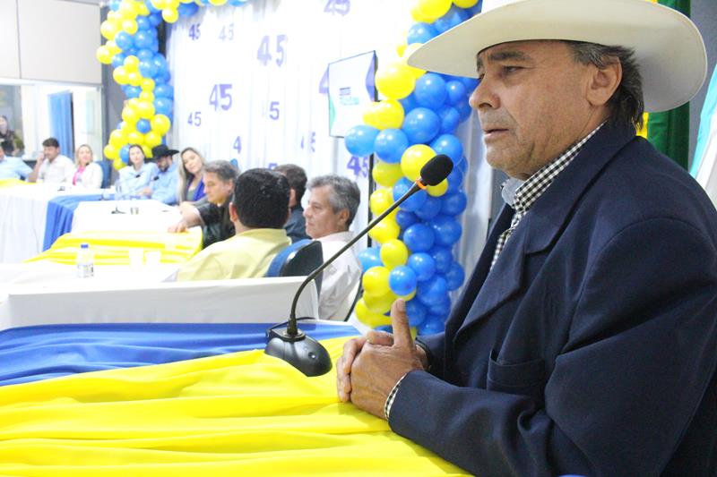 Durante convenção da Federação PSDB Cidadania em Tacuru, Rogério Torquetti é definido oficialmente pré-candidato à reeleição