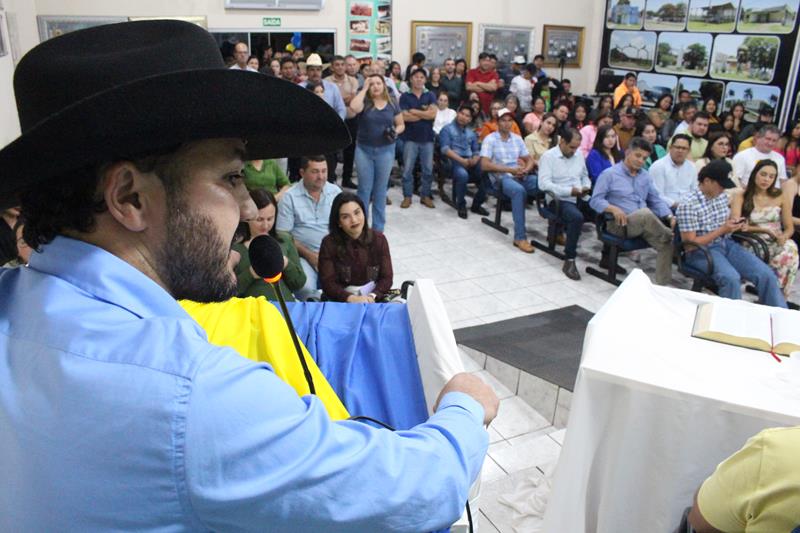 Durante convenção da Federação PSDB Cidadania em Tacuru, Rogério Torquetti é definido oficialmente pré-candidato à reeleição